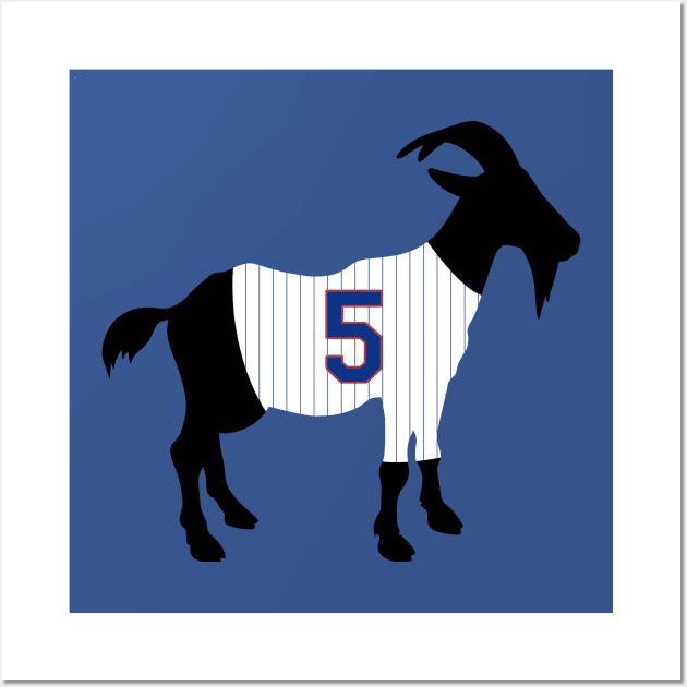 David Wright GOAT Wall Art by cwijeta